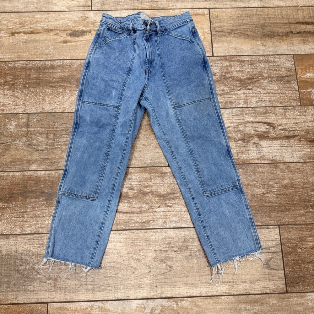 Everlane Light Blue High-Rise Relaxed Jeans